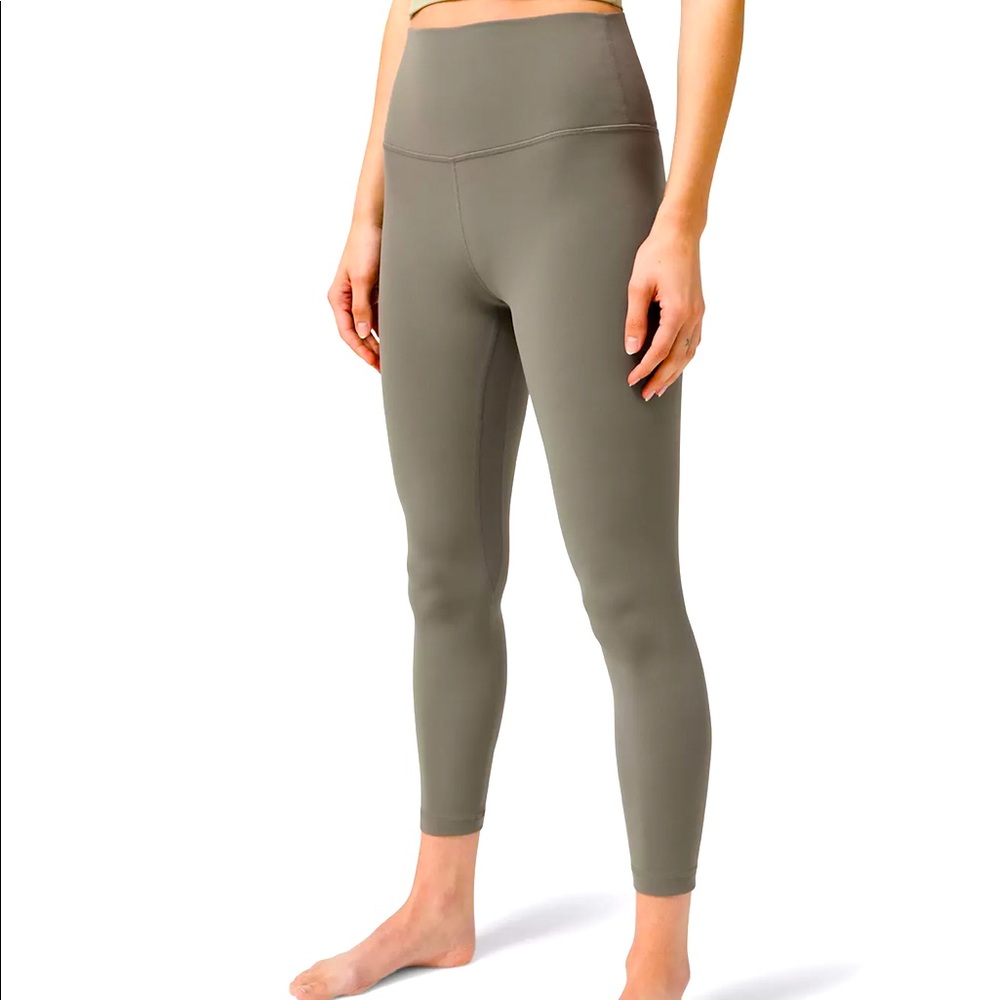 Sage Green Lululemon align leggings 25